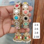 Latkan jhumkie bangles
