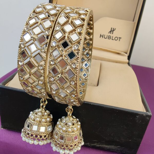 latkan jhumkie bangles - Image 2