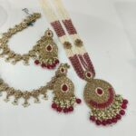 Long Raniharr with Sahare Earings