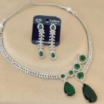 Diamond Necklace With Earings