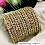Kundan Bangle Set