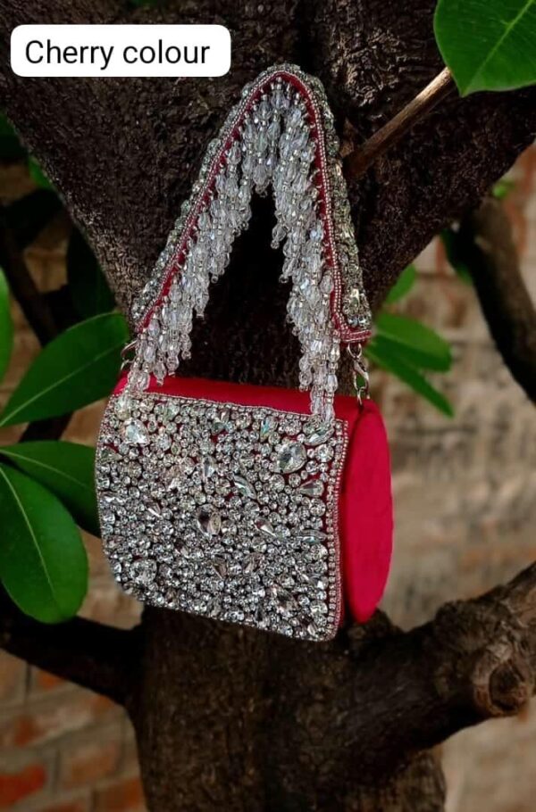 Mini Diamond Studed Flap Bags