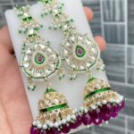 Kundan Kan Chain Shara Jumka