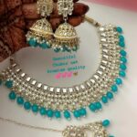 Set With Earrings And Tikka