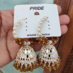 Mirror Bali Jumkie  Earrings