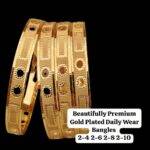 Gold Plated CNC Daily Wear Bangles