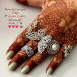 5 Pc adjustable  Rings Combo