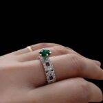 Adjustable Stone Ring