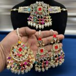 Teeyani kundan chokers combo