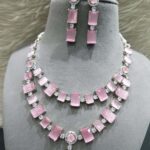 Beautiful diamond neckline