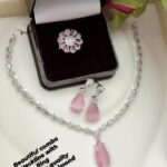American diamond necklace