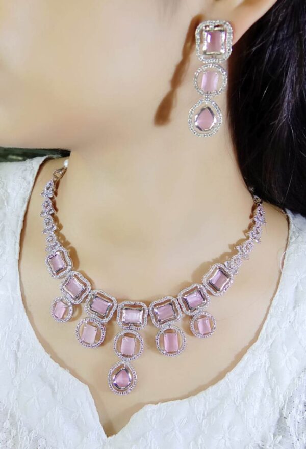 American diamond choker set