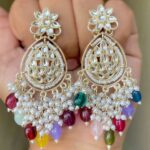 Kundan earrings