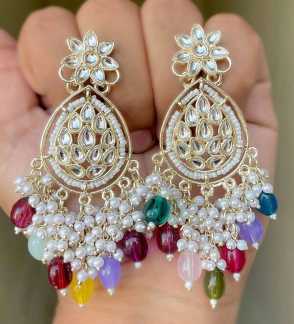 Kundan earrings