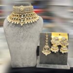 Orignal Gold plated kundan combo