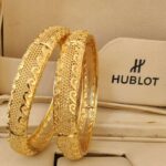 Gold plated daily wear bangles