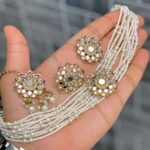 chokker necklace tops,tikka
