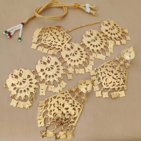 Punjabi Gold plated beautiful necklace combo