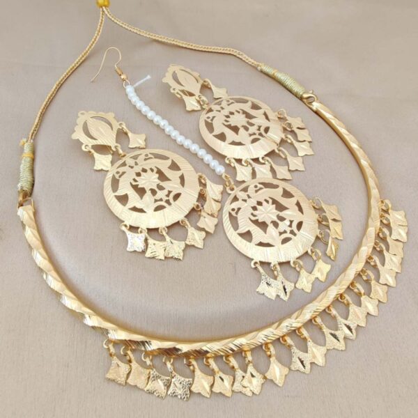 Punjabi Gold plated beautiful necklace combo