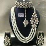 Beautiful Kundan nacklace,earrings