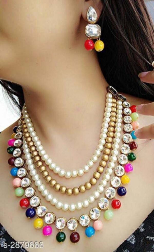 Beautiful Kundan nacklace,earrings combo