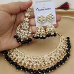 Kundan Necklace with jhumkie,earrings