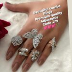 American diamond adjusteble rings