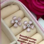Beautiful american diamond earrings