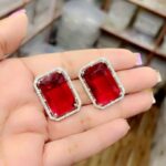 American diamond earrings