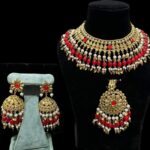 Gold plated thapa jewellery