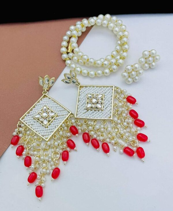 Mala with earrings