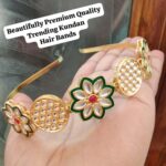 Trending kundan hair bands