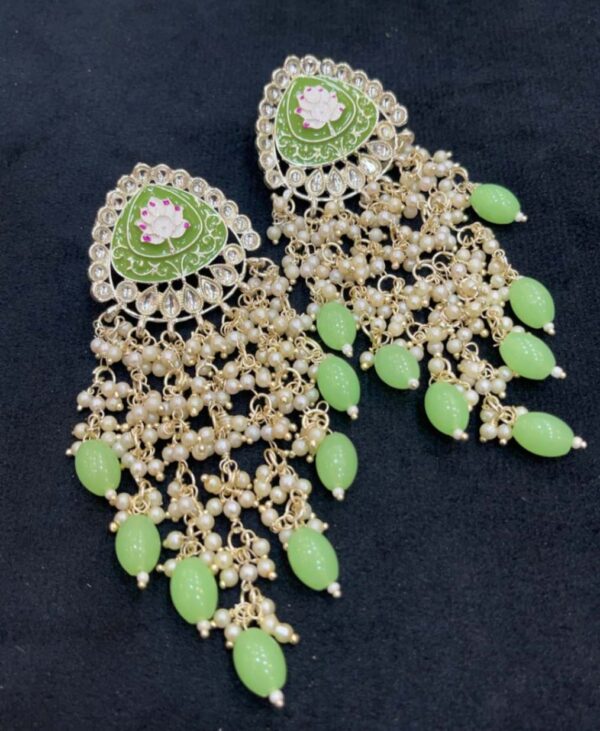 Meenakari Hanging Earrings