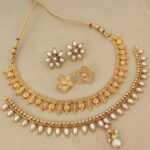 Beautiful Gold Plated Neaklace With Beautiful Earings set...
