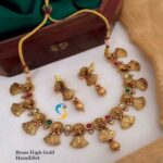 Beautiful Gold Plated Neaklace With Beautiful Earings set...
