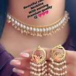 Beautiful combo Neckline with Earings set.