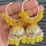 Beautiful Meenakari Bali Jhumkie…