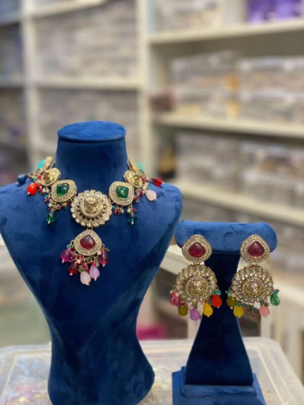 Sher moohi Uncut Chokers set