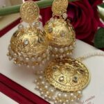 Beautiful tikka set Gold plated