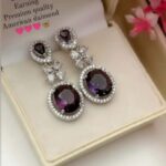 American diamond earrings set..