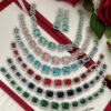 American daimond neckline