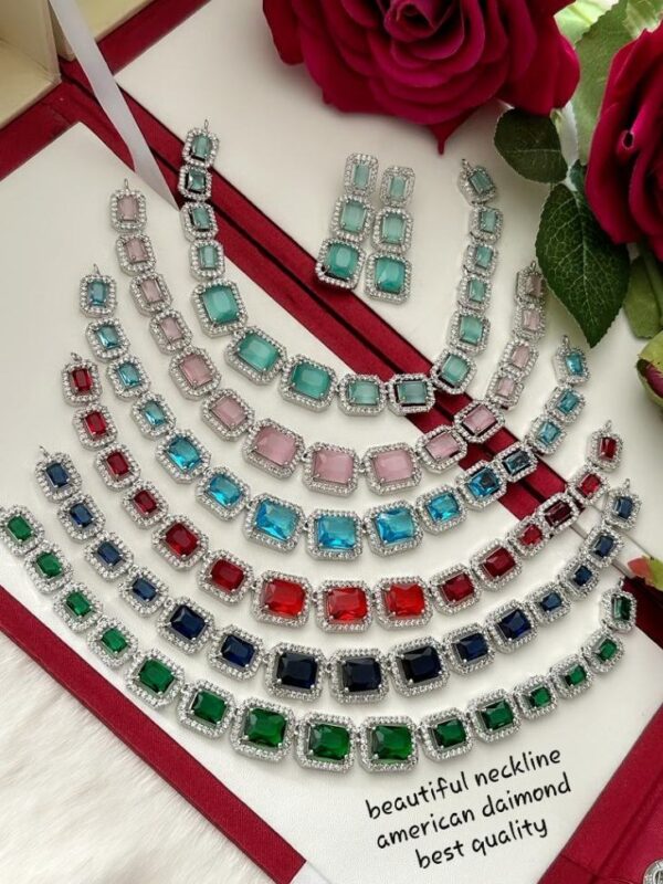 American daimond neckline