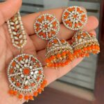 Light Weight Mirror🪞Jhumka And Tika…