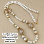 Barat-Swagat Pearl Mala This Pearl Mala Is Also Use For Darmik Occasion And Other Festival