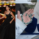 Deepika Padukone wear green emerald set