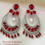 American diamond earrings
