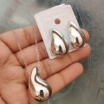 Kaju Necklace With Earings