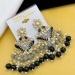 Meenakari Work Kundan Earrings