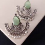 Gs oxidised earrings