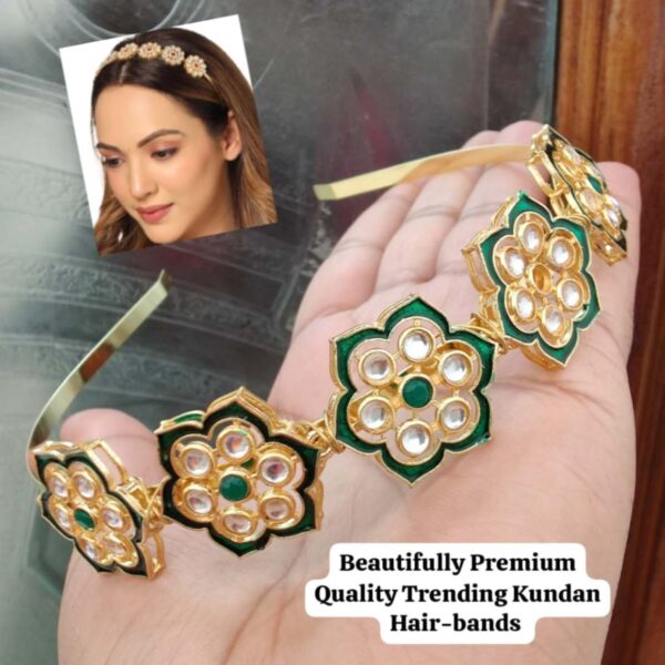 Kundan Hair Bands